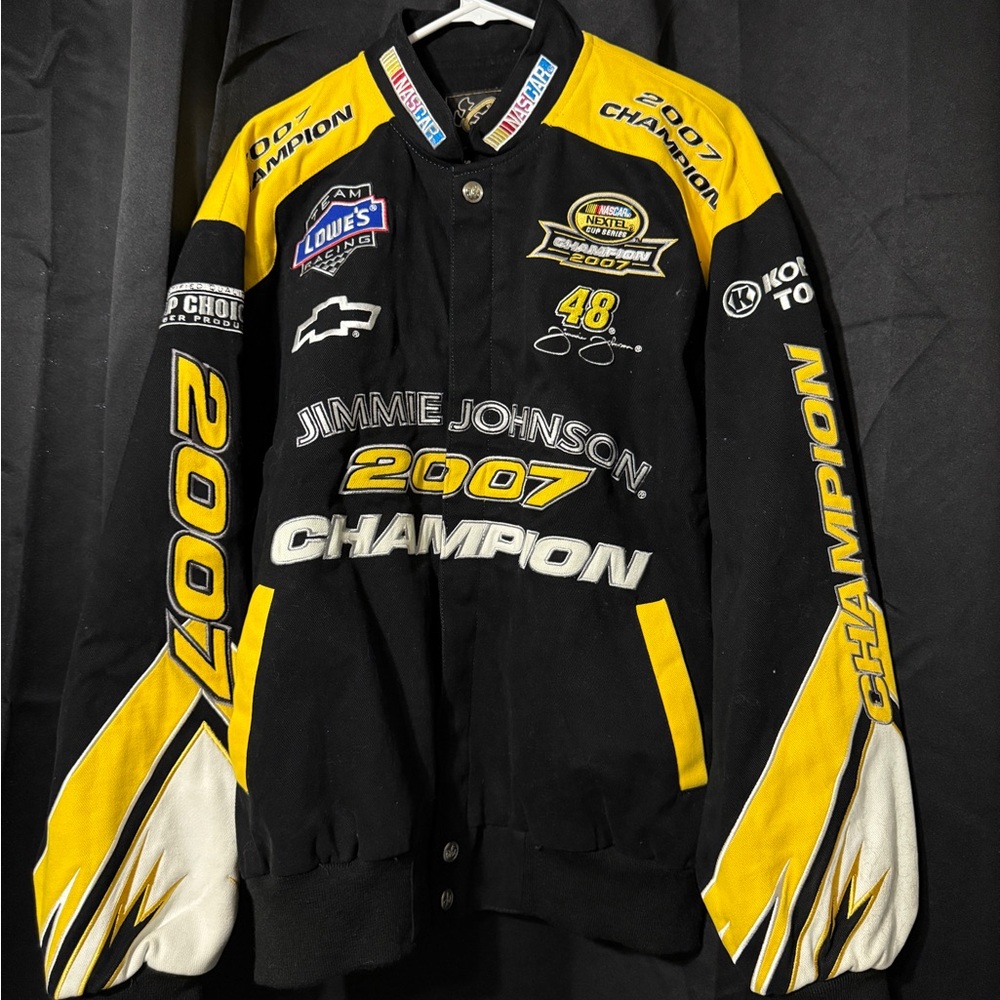 Jimmie Johnson 2007 NASCAR Champion Jacket | Size M